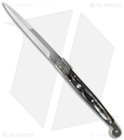 AGA Campolin 12" Sicilian Picklock Automatic Brazilian Horn (5.5" Satin Bayo) 3 AGA Campolin 12" Sicilian Picklock Automatic Brazilian Horn (5.5" Satin Bayo)