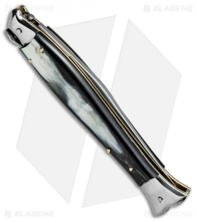 AGA Campolin 10" Fishtail Picklock Italian Automatic Brazil Horn (4.5" Polish) 5 AGA Campolin 10" Fishtail Picklock Italian Automatic Brazil Horn (4.5" Polish) - Image 3