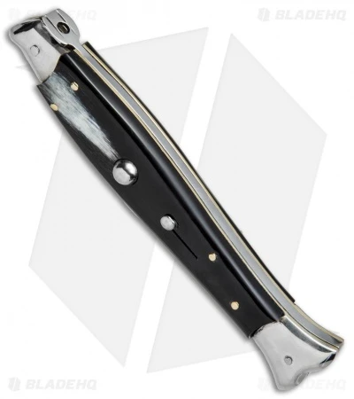 AGA Campolin 10" Fishtail Picklock Italian Automatic Brazil Horn (4.5" Polish) 4 AGA Campolin 10" Fishtail Picklock Italian Automatic Brazil Horn (4.5" Polish) - Image 2