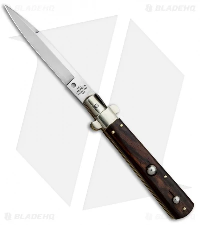 AGA Campolin 10" Frosolone Bayonet Stiletto Knife Cocobolo (4.5" Polish) 3 AGA Campolin 10" Frosolone Bayonet Stiletto Knife Cocobolo (4.5" Polish)