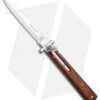 AGA Campolin 9" Dominus Leverlock Automatic Knife Cocobolo (4" Satin) -Sharp Knives World AGA Campolin 9in Dominus LL Auto Wood Satin GO DOM23 CW BHQ 97994 jr