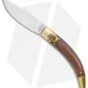 AGA Campolin Diana Lever Lock Automatic Brass Wood Knife (3.75" Satin) 1 AGA Campolin Diana Lever Lock Automatic Brass Wood Knife (3.75" Satin) -Sharp Knives World AGA Campolin Diana LL Auto Brass Wood Satin BHQ 135444 jr