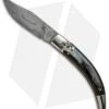 AGA Campolin Diana Lever Lock Automatic Knife Dark Horn (3.75" Damascus) 2 AGA Campolin Diana Lever Lock Automatic Knife Dark Horn (3.75" Damascus) -Sharp Knives World AGA Campolin Diana LL Damascus Dark Horn BHQ 67443 jr