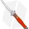 AGA Campolin Zero Dagger Leverlock Automatic Knife Orange G-10 (3.75" Satin) 1 AGA Campolin Zero Dagger Leverlock Automatic Knife Orange G-10 (3.75" Satin) -Sharp Knives World AGA Campolin Zero Dagger Leverlock Auto Orange G 10 Satin AGA01O SD BHQ 94617 jr