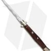 AGA Campolin 13" Snake Wood Automatic Knife Italian Stiletto (Kriss Plain)