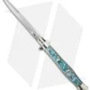 AGA Campolin 13" Abalone Automatic Knife Italian Stiletto (Bayonet) -Sharp Knives World aga 13in picklock abalone bayo cm