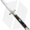 AGA Campolin 13" Bat Swinguard Automatic Buffalo Horn (5.75" Satin Bayonet) 2 AGA Campolin 13" Bat Swinguard Automatic Buffalo Horn (5.75" Satin Bayonet) -Sharp Knives World aga campolin 13in diamond swing buffalo ba