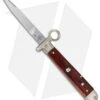 AGA Campolin 9" Francese Ring Pull Automatic Knife Cocobolo (3.7" Satin Flat) -Sharp Knives World aga campolin francese engraved coco cm
