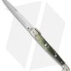 AGA Campolin 9" Sicilian Picklock Automatic Brazilian Horn (4.1" Satin Bayo) -Sharp Knives World aga sicilian braz pick cm