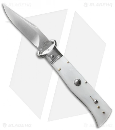 AGA Campolin 7.5" Calibro Humpback Automatic White Pearlex (3.4" Satin) 3 AGA Campolin 7.5" Calibro Humpback Automatic White Pearlex (3.4" Satin)