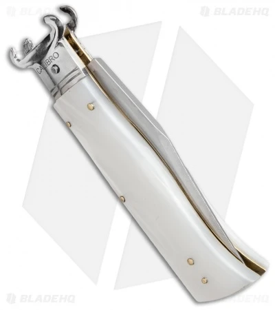 AGA Campolin 7.5" Calibro Humpback Automatic White Pearlex (3.4" Satin) 4 AGA Campolin 7.5" Calibro Humpback Automatic White Pearlex (3.4" Satin) - Image 2